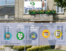 Tablet Screenshot of mairie-ste-eulalie.fr